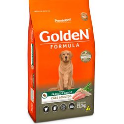 RACAO CAO GOLDEN 15KG ADULTO FRANGO - LABORAVES