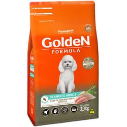 RACAO CAO GOLDEN 3KG ADULTO FGO M BIT - LABORAVES