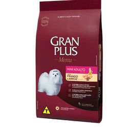 RACAO CAO GRAN PLUS 3 KG AD MINI FRANGO - LABORAVES