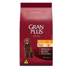 RACAO CAO GRAN PLUS 15KG AD SENIOR - LABORAVES