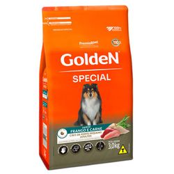 RACAO CAO GOLDEN 3KG AD SPECIAL PEQ PORTE - LABORAVES