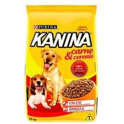 RACAO CAO KANINA 15 KG CARNE/CEREAIS - LABORAVES