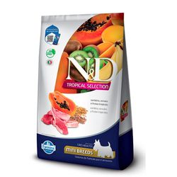 RACAO CAO N&D AD 2,5KG MINI TROPICAL CORDEIRO - LABORAVES