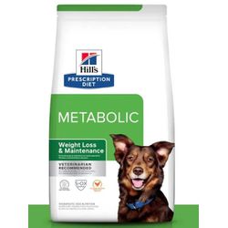 RACAO CAO HILLS 7,98KG METABOLIC PERDA PESO - LABORAVES