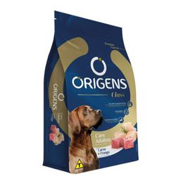 RACAO CAO ORIGENS 15KG AD CLASS CARNE/FRANGO - LABORAVES