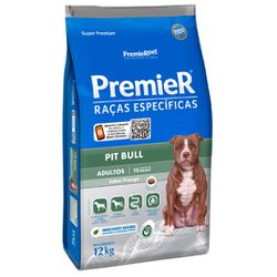 RACAO CAO PREMIER 12KG AD PIT BULL - LABORAVES