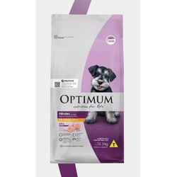 RACAO CAO OPTIMUM DRY FRANGO 3 KG FILHOTE RAC PEQ/... - LABORAVES
