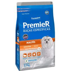 RACAO CAO PREMIER 2.5KG MALTES ADULTO - LABORAVES