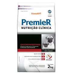 RACAO CAO PREMIER CLIN GASTROINTESTINAL 2KG RAÇAS ... - LABORAVES