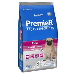 RACAO CAO PREMIER ADULTO PUG 7,5KG - LABORAVES
