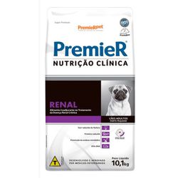 RACAO CAO PREMIER CLIN 10KG RENAL RACA PEQ - LABORAVES