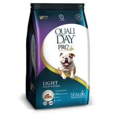 RACAO CAO QUALIDAY 13KG PROLIFE AD LIGHT R MEDIA - LABORAVES