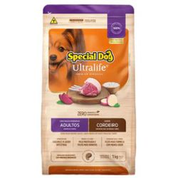 RACAO CAO SPECIAL DOG 1KG AD RP CORDEIRO ULTRALIFE - LABORAVES