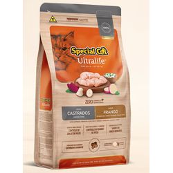 RACAO GATO SPECIAL CAT 1KG CAST FRANGO ULTRALIFE - LABORAVES