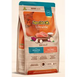 RACAO GATO SPECIAL CAT 1KG AD SALMAO ULTRALIFE - LABORAVES