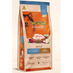 RACAO CAO SPECIAL DOG 15KG AD R M/G LIGHT ULTRALIF - LABORAVES