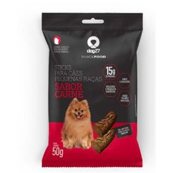BIFINHO CAO STICKS CARNE RAÇAS PEQ DOG27 50 GR - LABORAVES