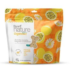BISCOITO CAO BE NATURE MARACUJA 150G AD ORGANNACT - LABORAVES