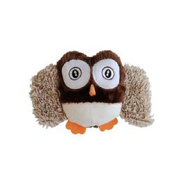 BRINQ CAO PELUCIA CORUJA MARRON REF DOG267MA SAVAN - LABORAVES
