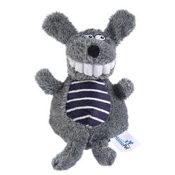 BRINQ CAO PELUCIA CACHORRINHO RISONHO - LABORAVES