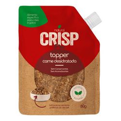 PETISCO CAO NATURAL CRISP TOPPER CARNE 80G - LABORAVES