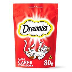 PETISCO GATO DREAMIES CARNE 80G - LABORAVES