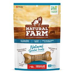 SNACK DENTAL TREATS REGULAR 420G NATURAL FARM - LABORAVES