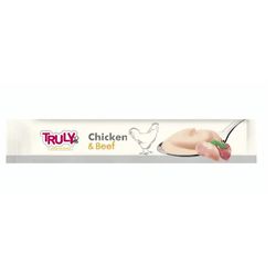 PETISCO GATO TRULY CREAMY FRANGO BIFE 14G UNITARIO - LABORAVES