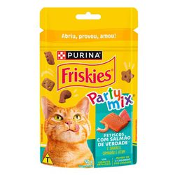 PETISCO GATO PARTY MIX SALMAO 40 G FRISKIES - LABORAVES