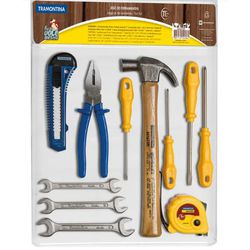 JG FERRAMENTAS TRAMONTINA 11 PCS 43409/104 - LABORAVES