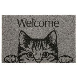 TAPETE VINIL PET CAT WELCOME 40CM X 60CM - LABORAVES