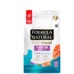 RACAO GATO FORMULA 7KG SALMAO HAIRBALL FRESH MEAT - LABORAVES
