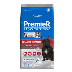 RACAO CAO PREMIER 7,5KG AD BULLDOG FRANCES - LABORAVES