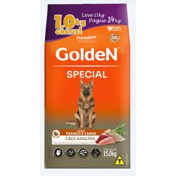 RACAO CAO GOLDEN 20KG SPECIAL AD FRANGO/CARNE - LABORAVES