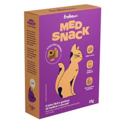 MED SNACK GATO MASSINHA P/DAR COMP 25G 15 UN - LABORAVES