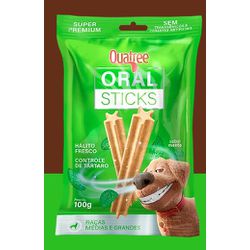 BIFINHO CAO QUATREE SNACKS STICKS MENTA M/G 100G - LABORAVES