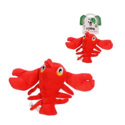 BRINQ CAO PELUCIA LAGOSTA RINGO - LABORAVES