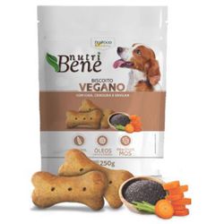 BISCOITO CAO AD VEGANO NUTRIBENE 250G - LABORAVES