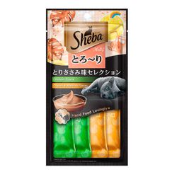 CARNE GATO SHEBA AD FRANGO E PEIXES BR 48G C/4 CHI... - LABORAVES