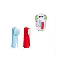 ESCOVA CAO DENTAL DEDAL C/2 RINGO - LABORAVES