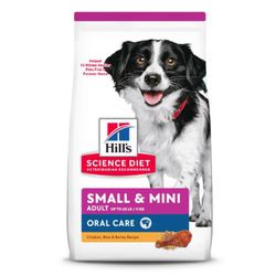 RACAO CAO HILLS 1,81 KG AD ORAL CARE SPECIALTY - LABORAVES
