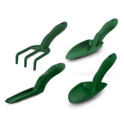 KIT JARDIM PLASTICAS 4 PECAS VERDE - LABORAVES