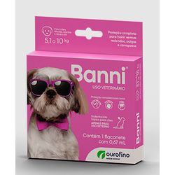 BANNI CAO 0,67ML DE 5,1 A 10 KG - LABORAVES