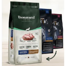 RACAO CAO AD BIONATURAL 2,5KG R M/G FGO - LABORAVES