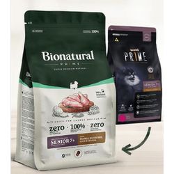 RACAO CAO AD BIONATURAL 10,1KG RP SENIOR 7+ FRANGO - LABORAVES