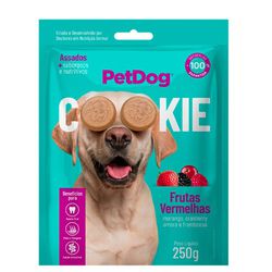 BISCOITO CAO AD PETDOG COOKIE FRUTAS VERM 250G - LABORAVES