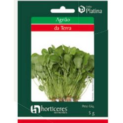 HORTALICA SEMENTE PLATINA AGRIAO DE TERRA 5G - LABORAVES