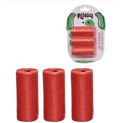 REFIL CATA CACA C/3 ROLOS VERMELHO RINGO - LABORAVES