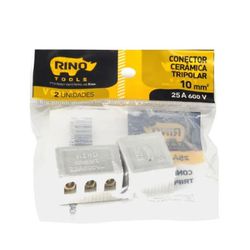 CONECTOR PORCELANA 10MM TRIP RINO CART C/2 - LABORAVES