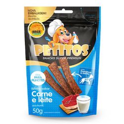 BIFINHO CAO PETITOS 50 GR FILHOTES CARNE E LEITE - LABORAVES